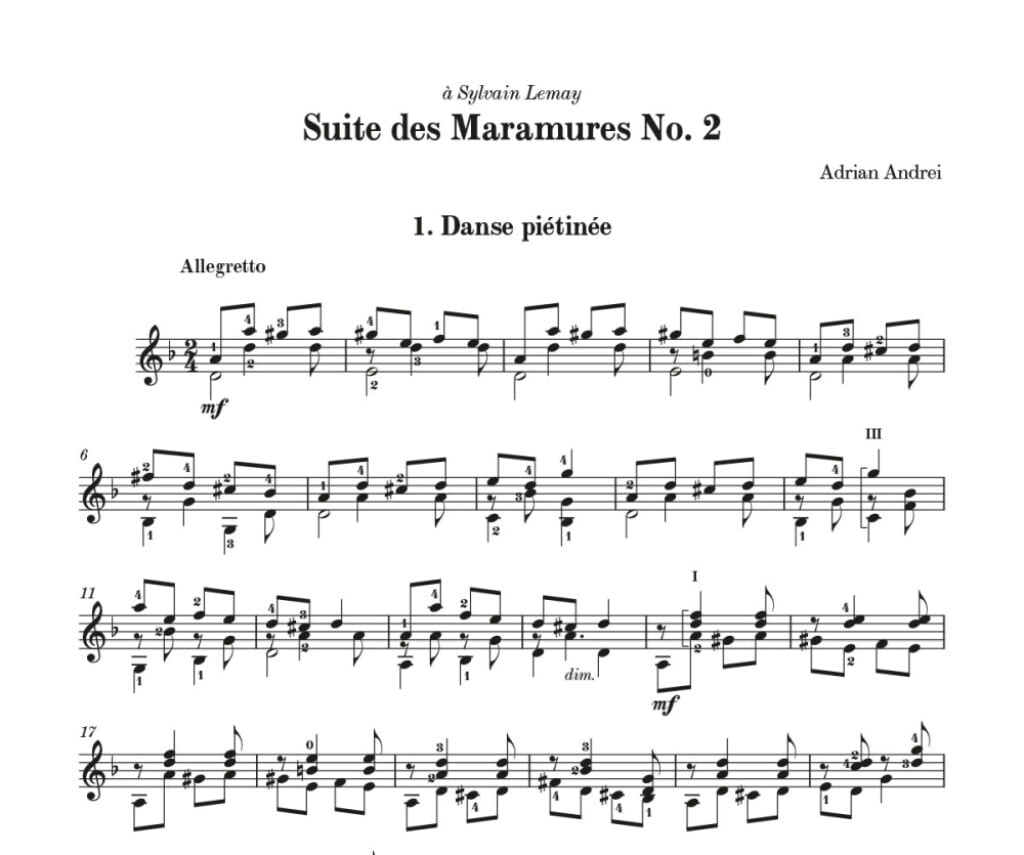 Suite des Maramures No. 2